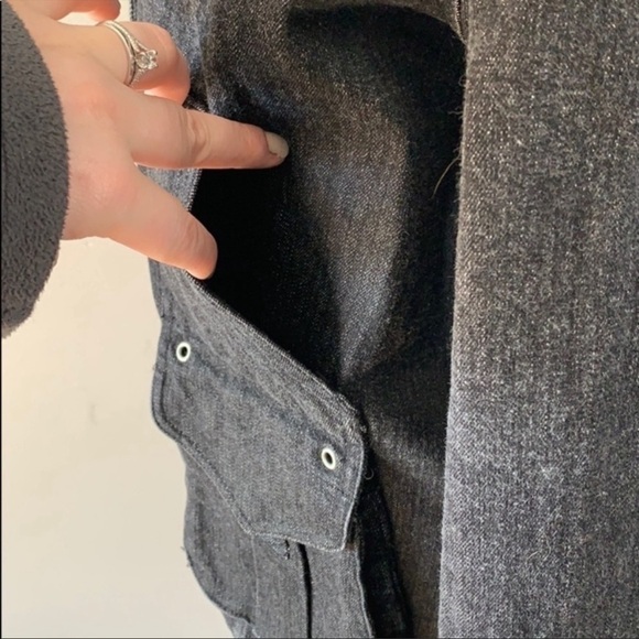 Lauren Jeans Co Denim Button Up Jacket - Picture 8 of 12